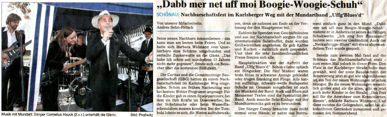 Dabb mer net uff moi Boogie-Woogie-Schuh
